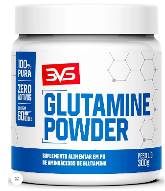 3VS Nutrition Glutamine Powder 300g 100% Glutamina Pura
