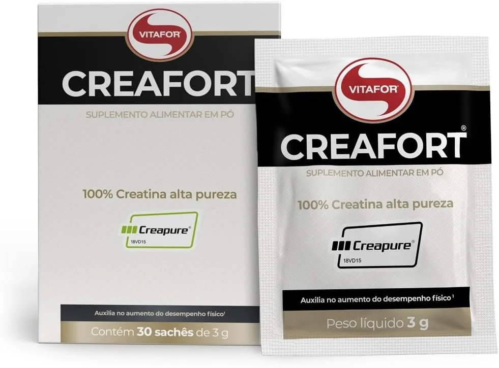 Vitafor – Creafort Creatina Creapure – 30 Sachês 3g