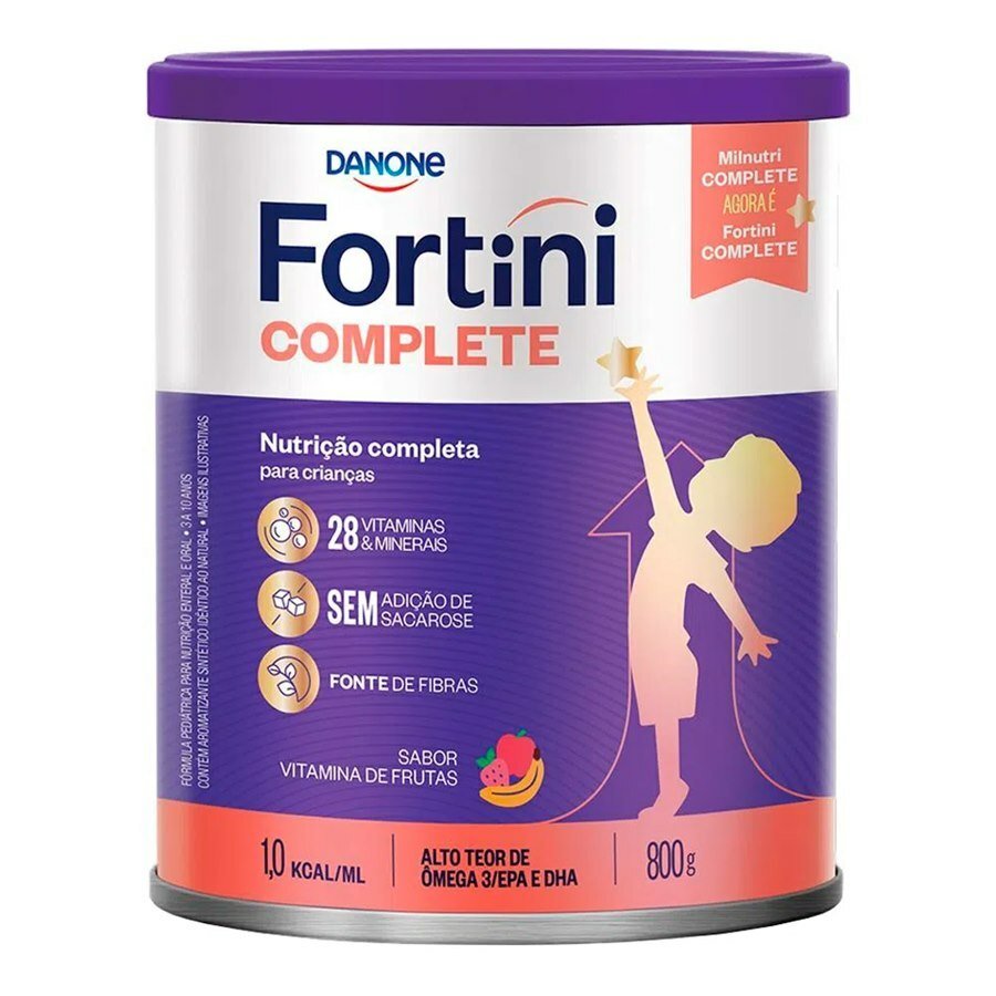 Fortini Complete Sabor Vitamina De Frutas 800g