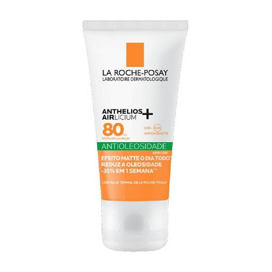 Protetor Solar Facial La Roche-Posay Anthelios Airlicium Antioleosidade Fps80 Sem Cor 40g