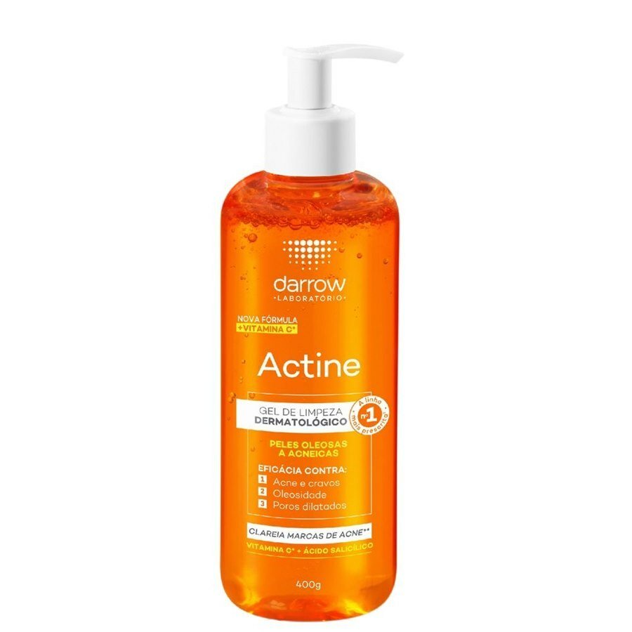 large-638181218520463314-820915_11.jpg Gel De Limpeza Actine Facial Para Pele Acneica Darrow 400g - Imagem 1