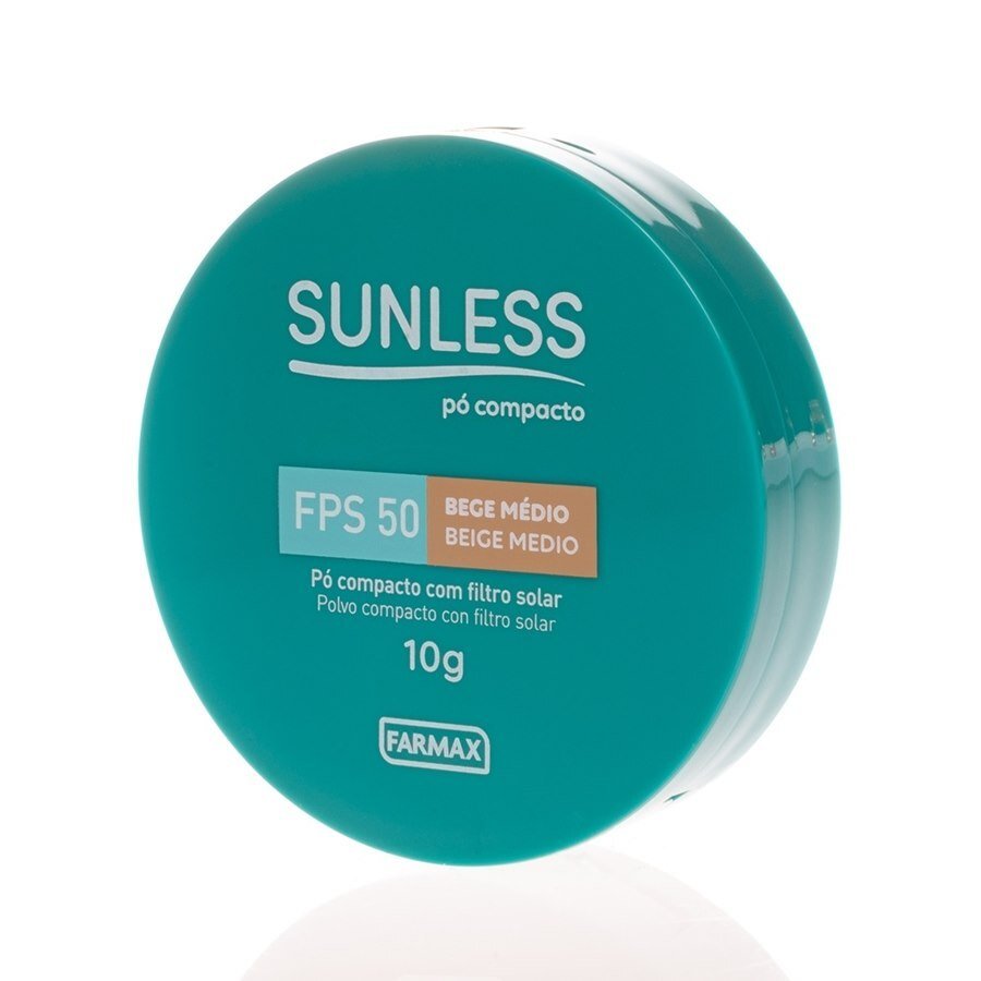 large-638436256547690088-814592_6.jpg Pó Compacto Com Filtro Solar Sunless Fps 50 Bege Médio 10g - Imagem 1