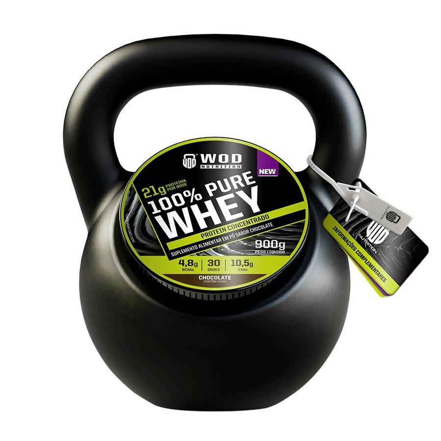 Whey Protein Concentrado Wod Nutrition Chocolate 900g