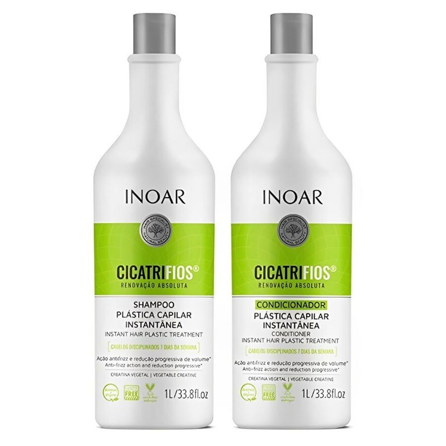 Kit Inoar Cicatrifios Shampoo 1 Litro + Condicionador 1 Litro