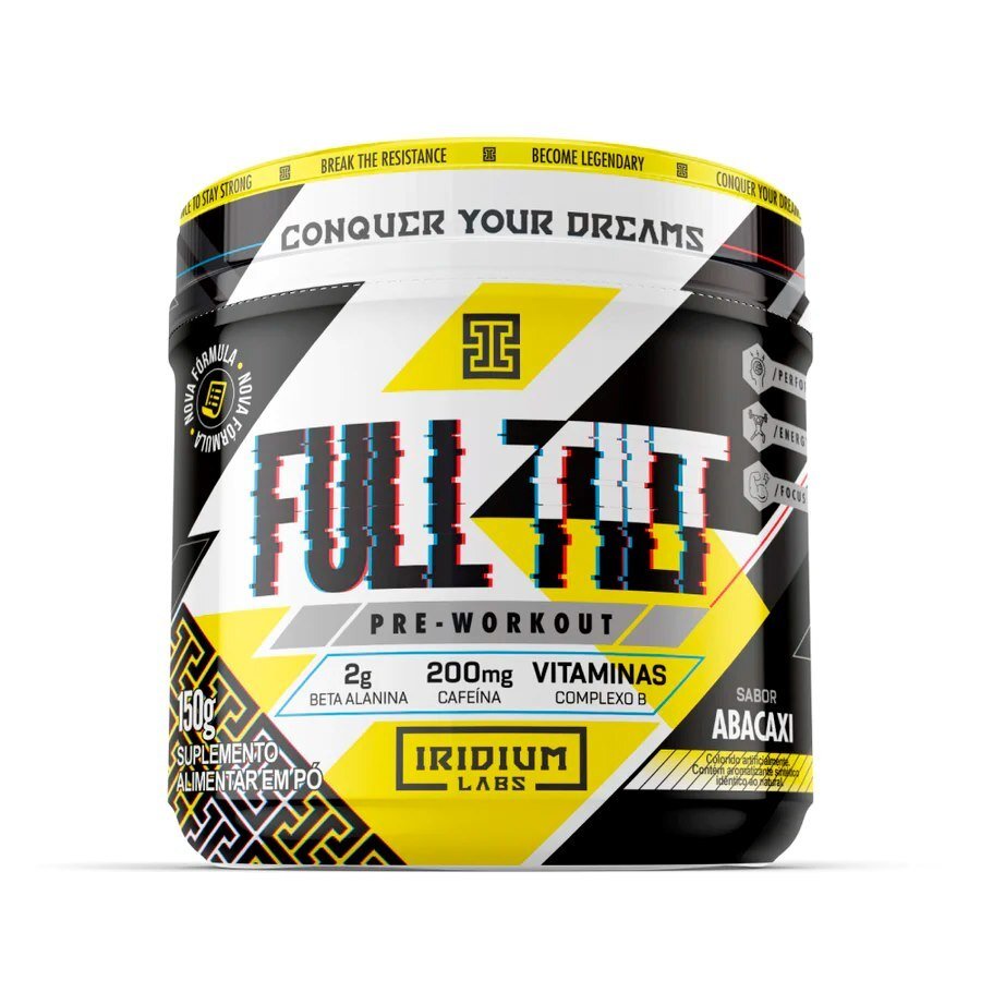 large-638630346849510866-828121.jpg Pré Workout Full Tilt Sabor Abacaxi Iridium Labs 150g - Imagem 1