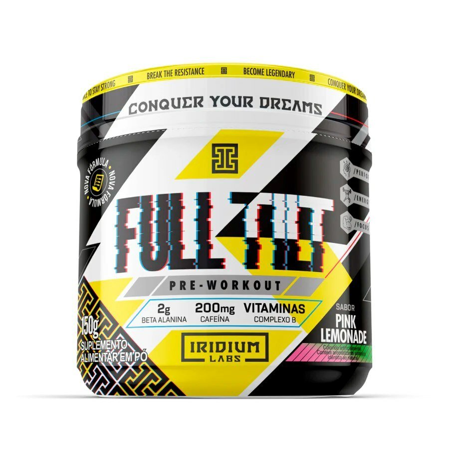 large-638630350386312468-828119.jpg Pré Workout Full Tilt Sabor Pink Lemonade Iridium Labs 150g - Imagem 1