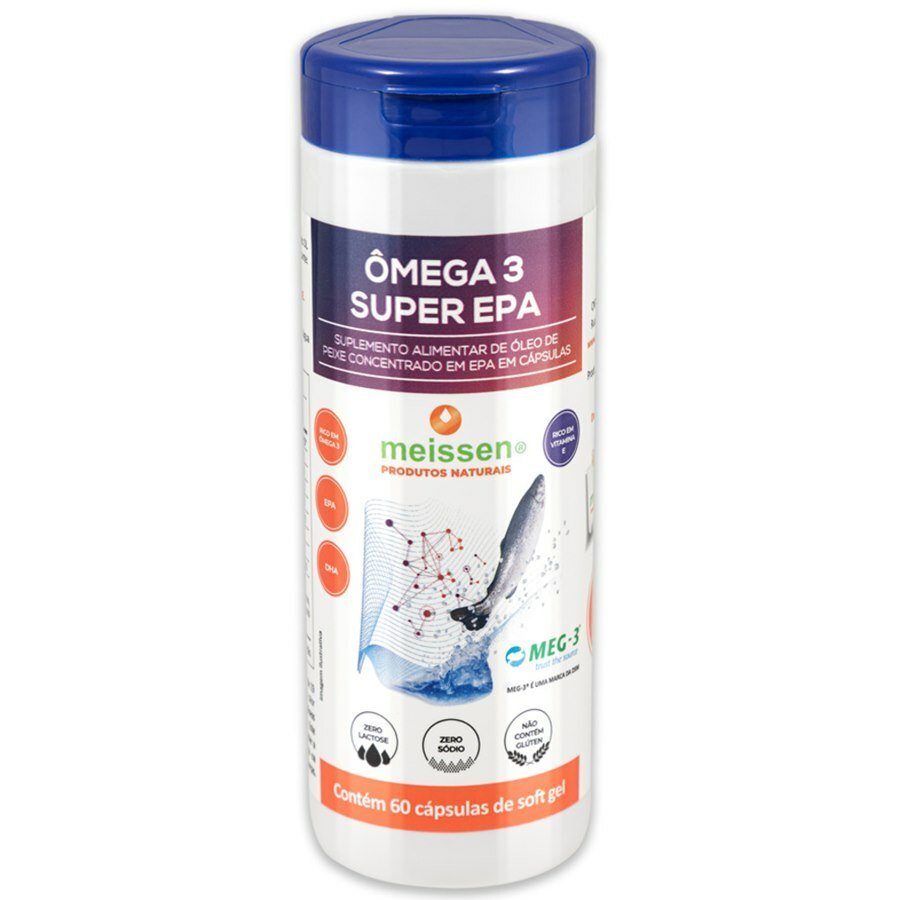 Ômega 3 Super Epa Meissen 60 Cápsulas