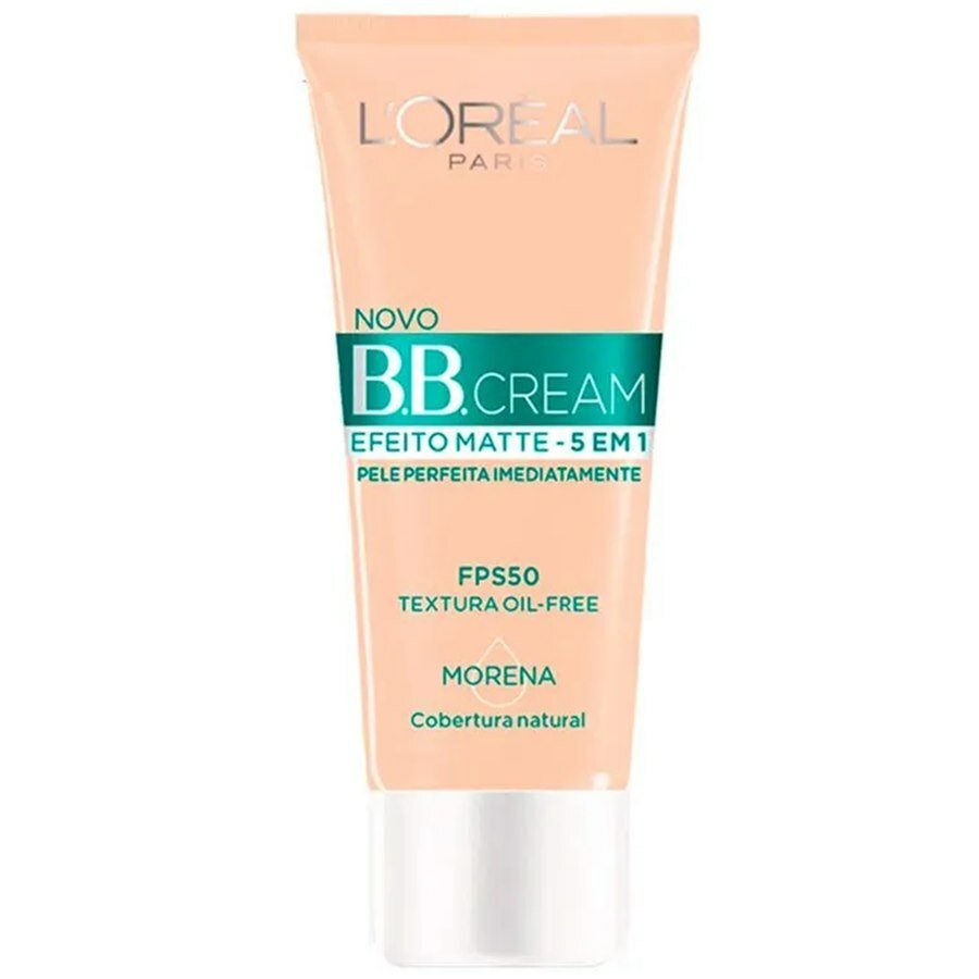 Bb Cream L'Oréal Paris Fps 50 Efeito Matte 5 Em 1 Morena 30ml