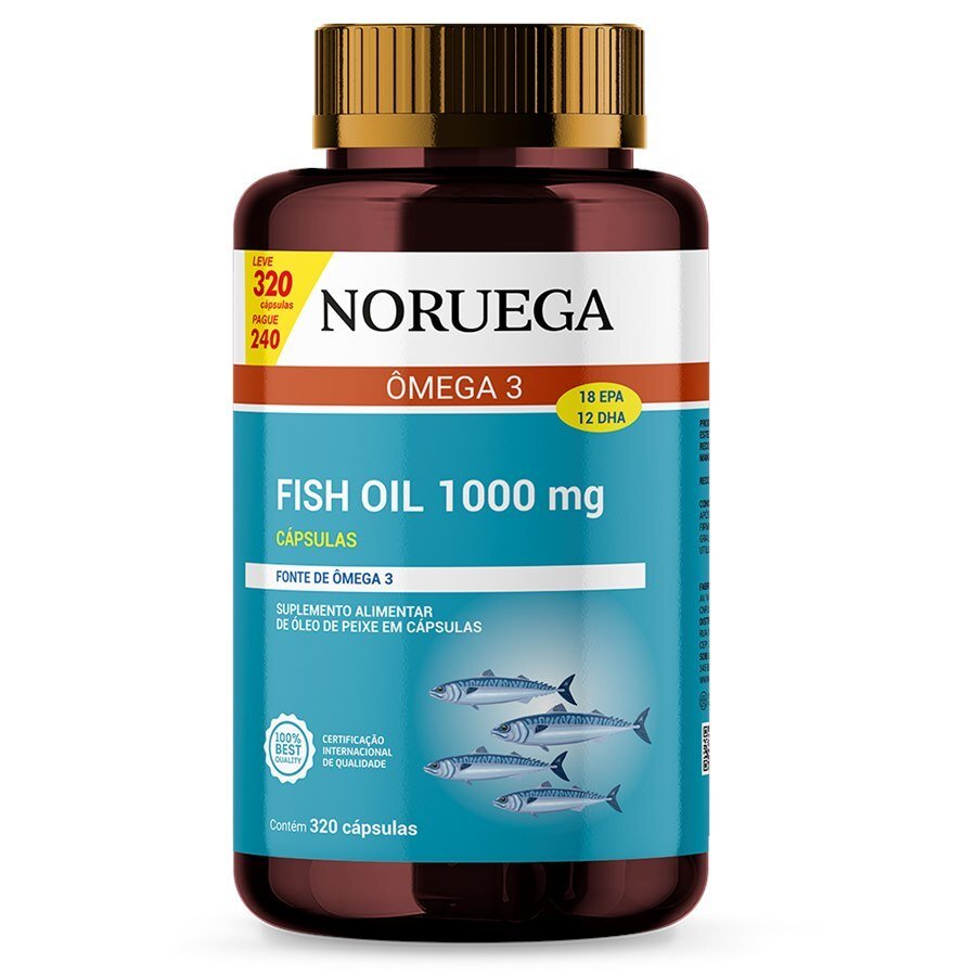 large-638762650202167637-829744.jpg Ômega 3 1000mg Noruega Leve 320 Cápsulas Pague 240 Sidney Oliveira - Imagem 1
