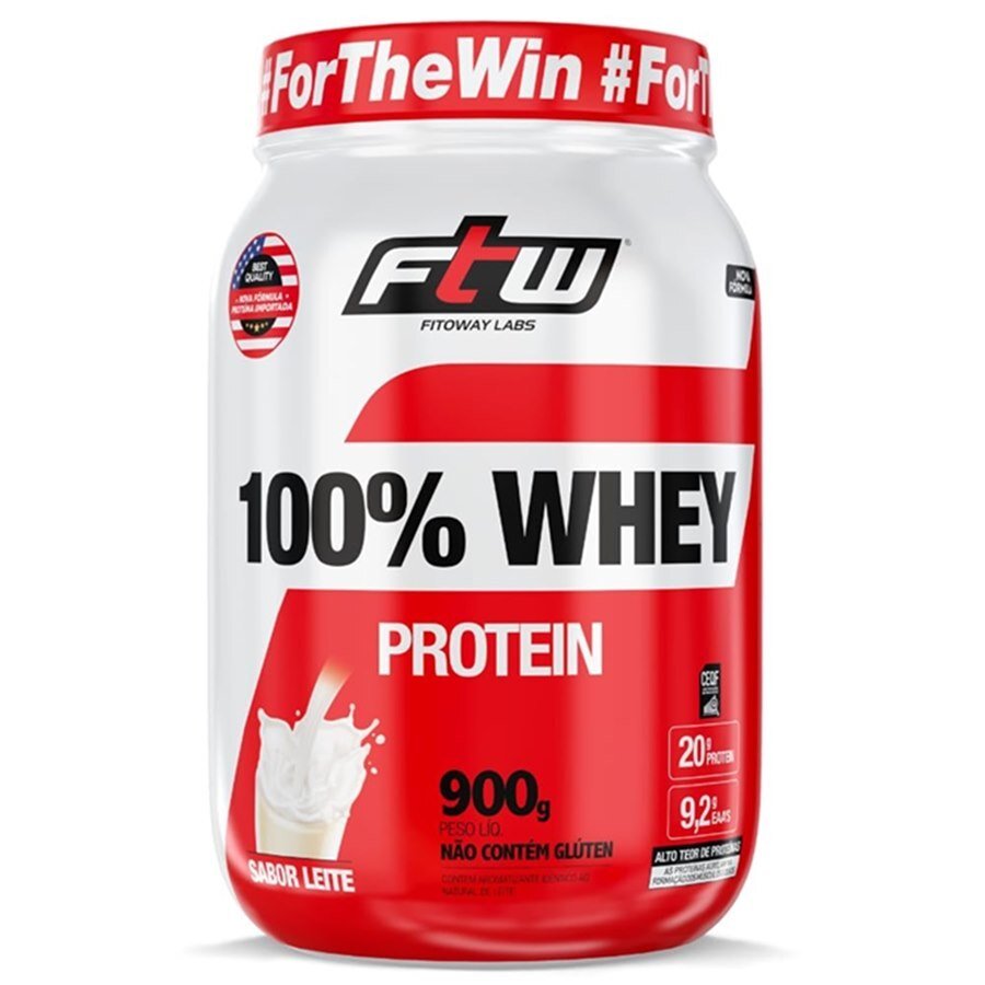 large-638766151300176023-829795.jpg 100% Whey Protein Sabor Leite Fitoway Pote 900g - Imagem 1