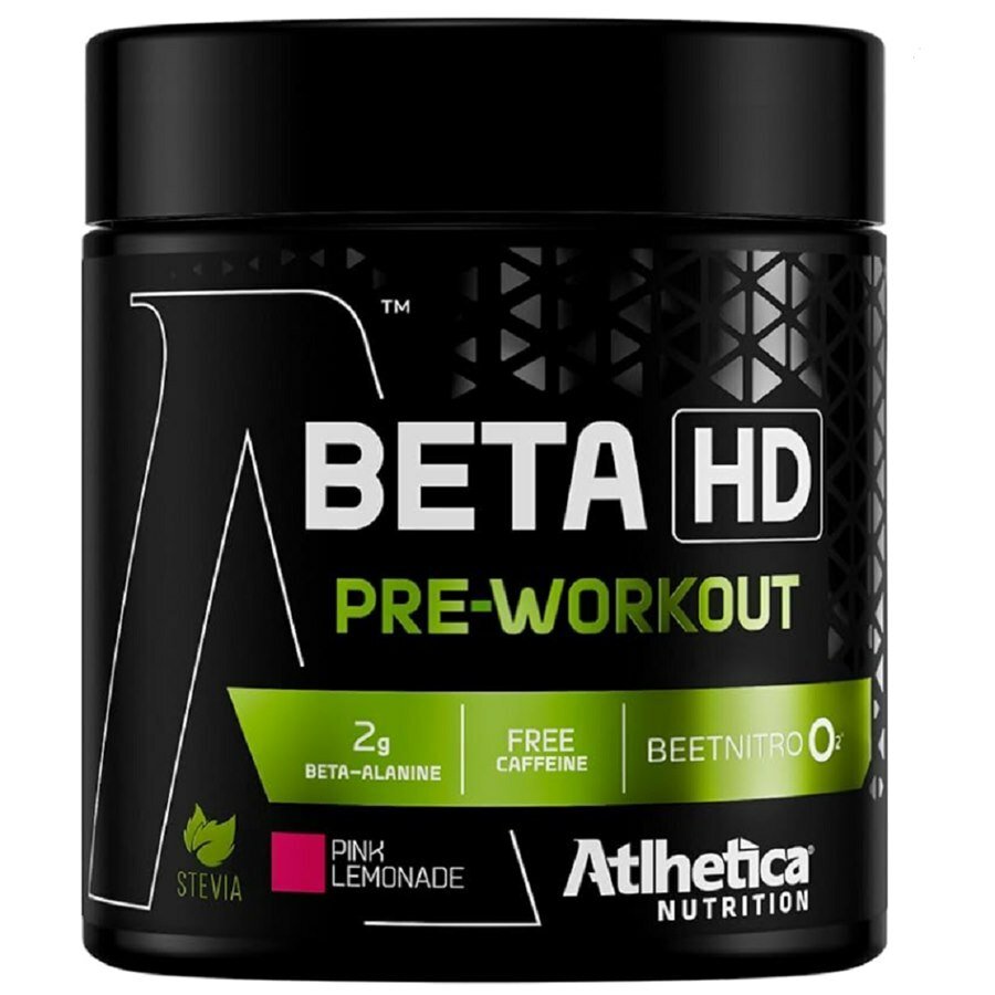 large-638863029635652216-830499.jpg Beta Hd Pré-Workout Sabor Pink Lemonade Atlhetica 240g - Imagem 1