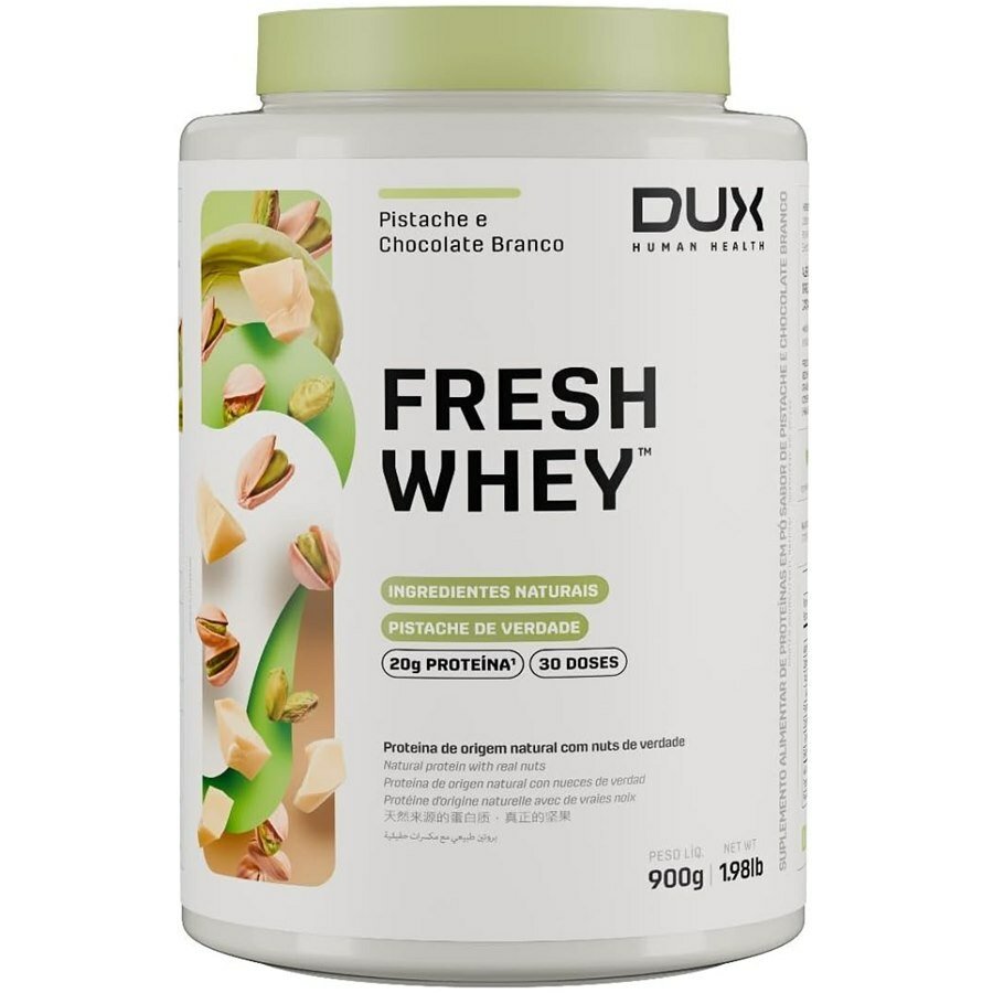 Fresh Whey Sabor Pistache E Chocolate Branco 900g