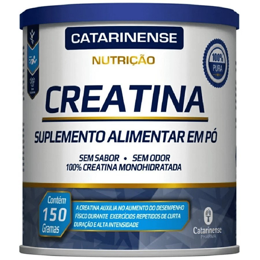 large-638884412100673240-830733_2.jpg Creatina Sem Sabor 150g - Catarinense - Imagem 1