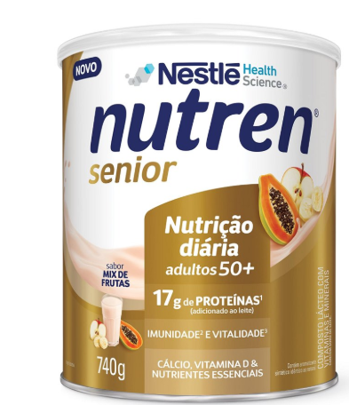 Captura de tela 2026-09-10 012830 Nutren Sênior Sabor Mix De Frutas 740g - Imagem 1