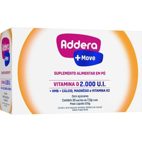 Vitamina D - Addera + Move 2.000ui 30 Sachês